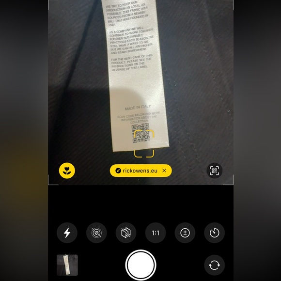 Rick Owens Mastodon Cargo Pants in Black - Picture 9 of 12